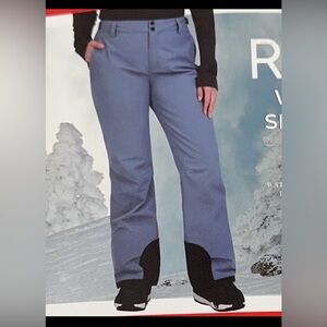Roxy women's dry flight Slate Blue and black Snow Pants size large